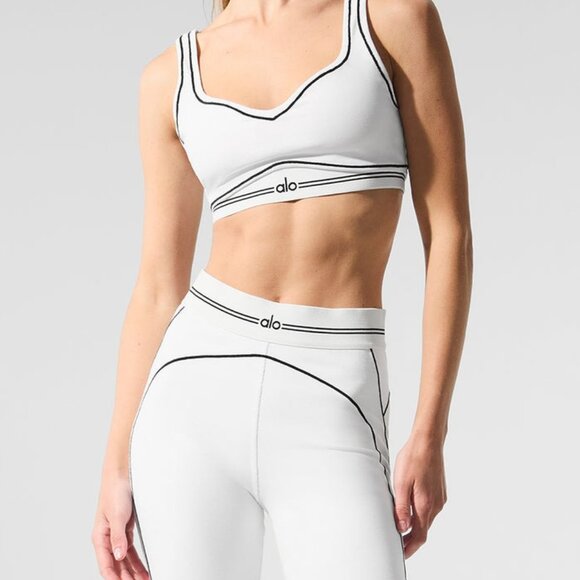 Alo Yoga Set Size M White - Picture 1 of 4